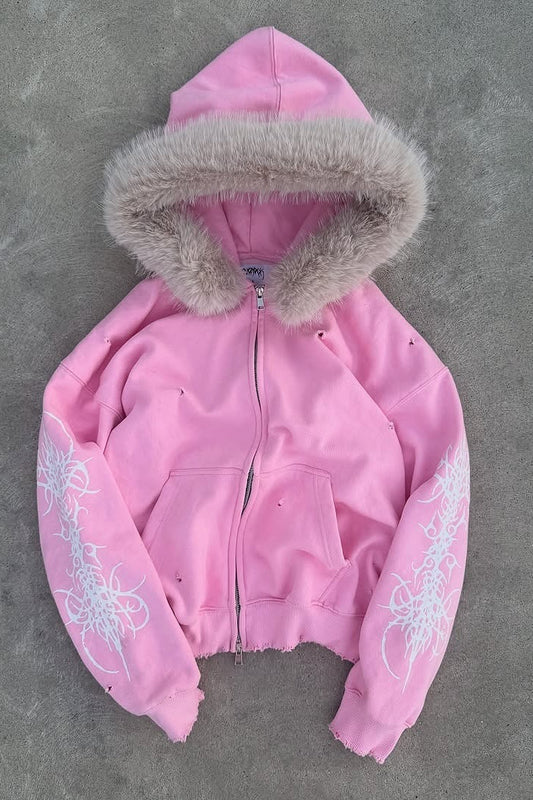 Hip Hop Oversized Sweatshirt Hoodie