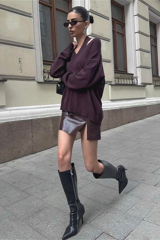 Vintage Halter Off Shoulder Bloshope