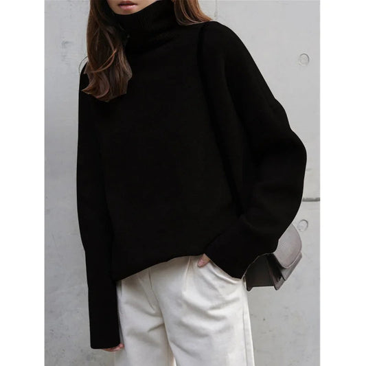 Turtleneck Cashmere Thickened Sweater