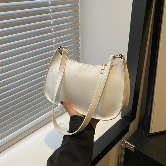Patent Leather Versatile Fashion Shoulder Bag