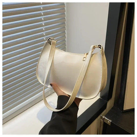 Patent Leather Versatile Fashion Shoulder Bag