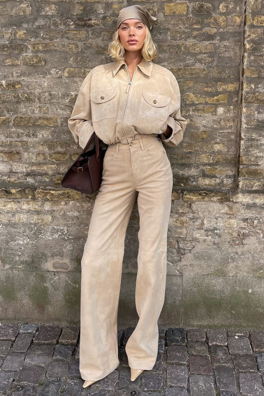 High Waist Utility Two Piece Pants Set