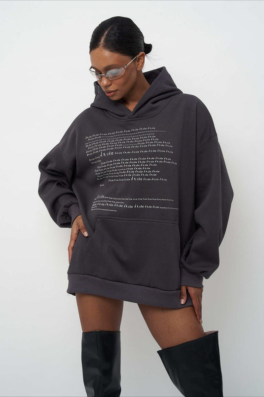 Vintage Thick Pullover Hoodie