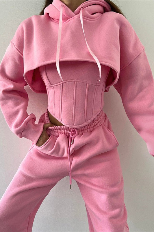 Tank Asymmetrical Hem Three Piece Set