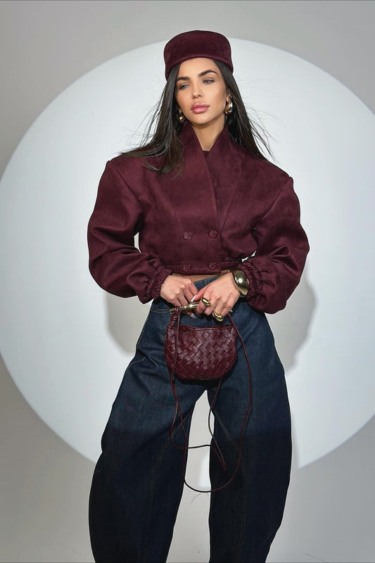 Double Breasted Slim Fit Coat