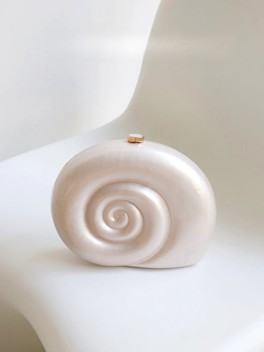 Chic Snail Shaped Acrylic Clutch Bag Evening Party Bag