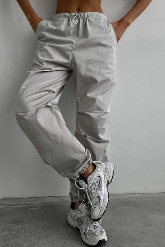 Loose Fit Casual Drawstring Cargo Pant