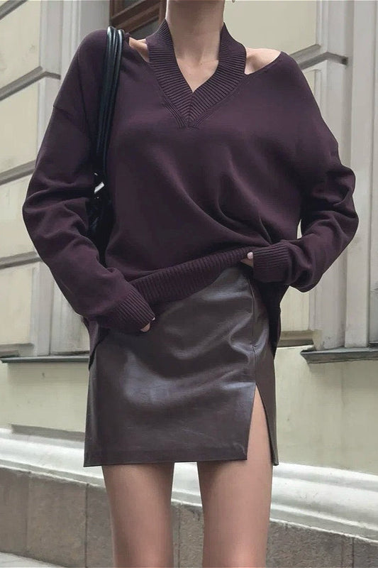 Vintage Halter Off Shoulder Bloshope