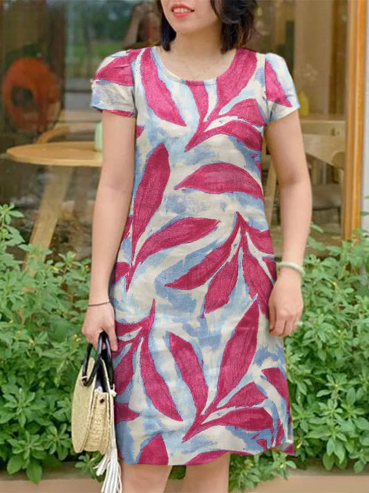 Elegant Floral Sundress Casual Floral Dress