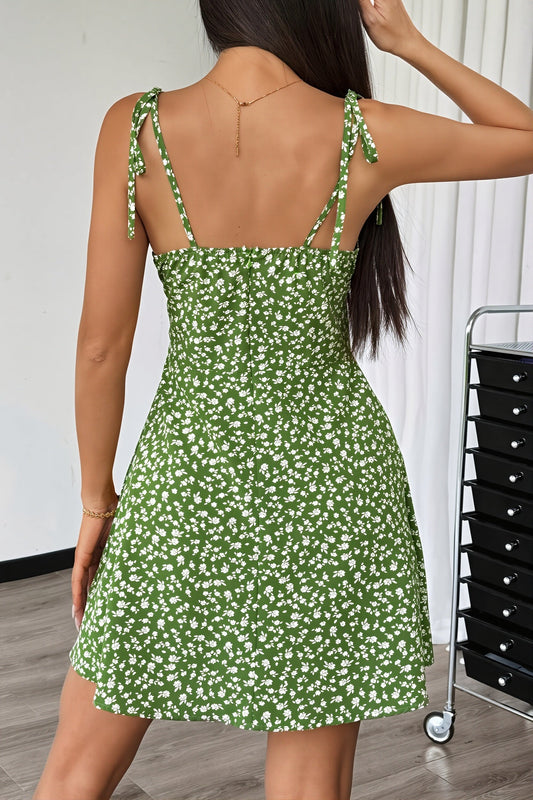 Ruched A Line Loose Mini Dress
