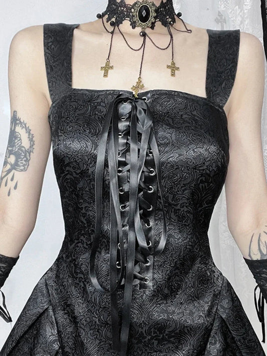 Flirtatioshop Bandage Corset Midi Dress