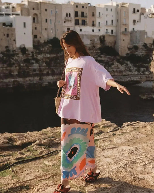 Casual Lotshop Eyed Graphic T-shirt