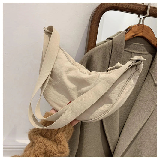 Casual Nylon Designer Hobos Crossbody Bag