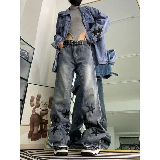 Star Girls Vintage Denim Pants