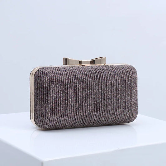 Sequined Banquet Evening Clutch Wristlet