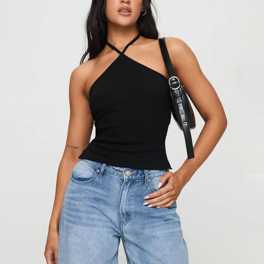 Bow Lace Trim Fairy Crop Top