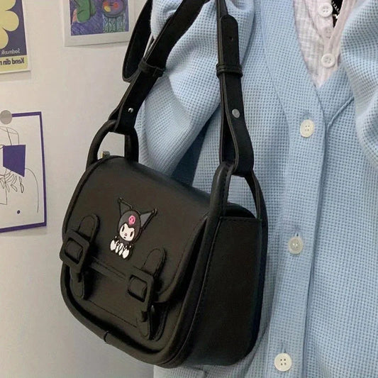 Kawaii Sanrio Kuromi Crossbody Shoulder Bag
