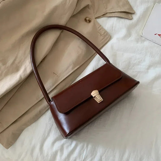 Luxury Brand Solid Color Crossbody Bag