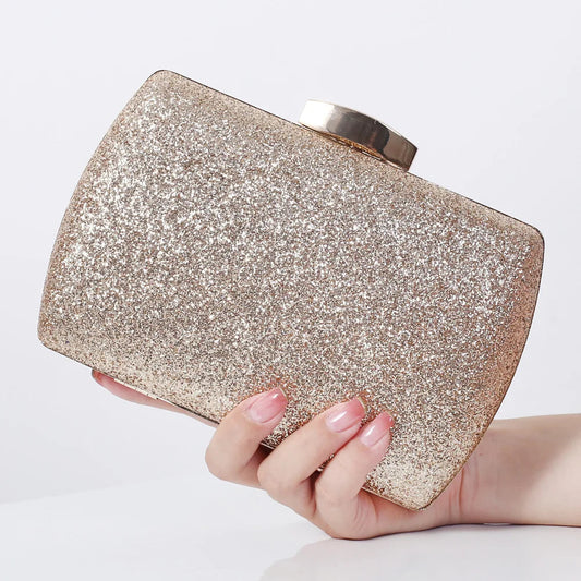 Red Diamond Evening Clutch Wristlet
