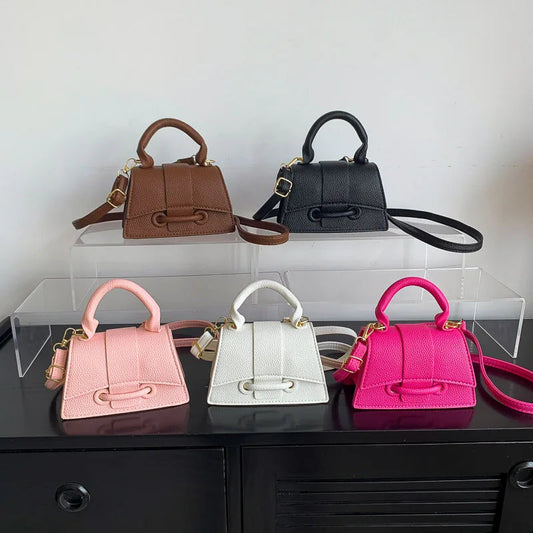 PU Leather Mini Crossbody Bag Designer Women鈥檚 Handbag