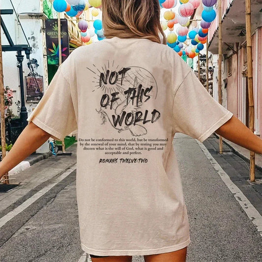 Not of This World Bible Verse T-shirt