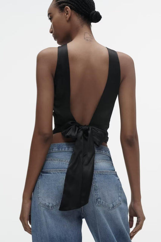 Sexy Backless Tank Top