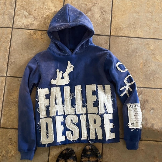 Vintage 3D Print Polka Dot Loose Hoodie