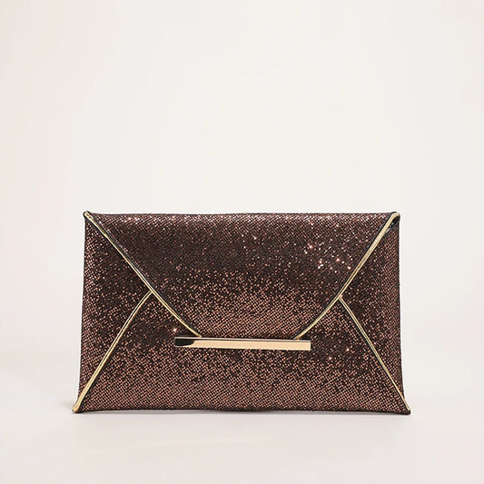 Retro Sequins Party Clutch Wristlet