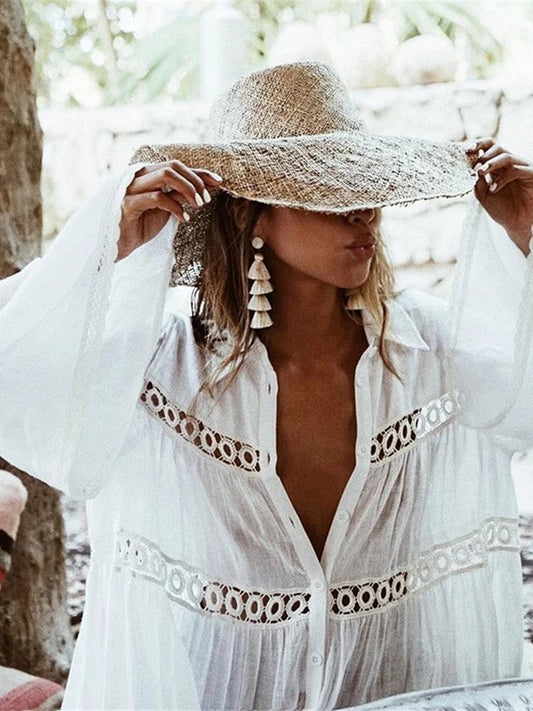 Single Breasted Bikini Cover Up