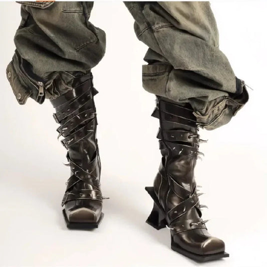 Barren Style Gothic Pant Leg Boot