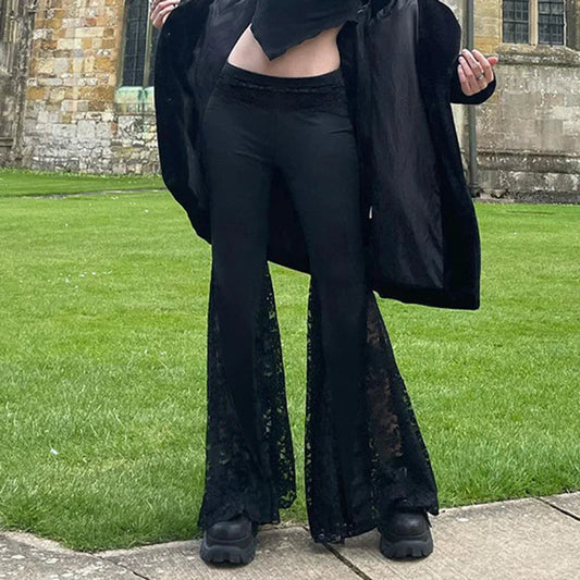 Lace Patchwork Mysterioshop Pant