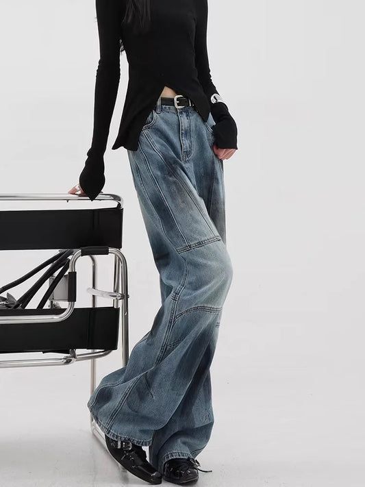 Azure Medieval Loose Harajuku Pant