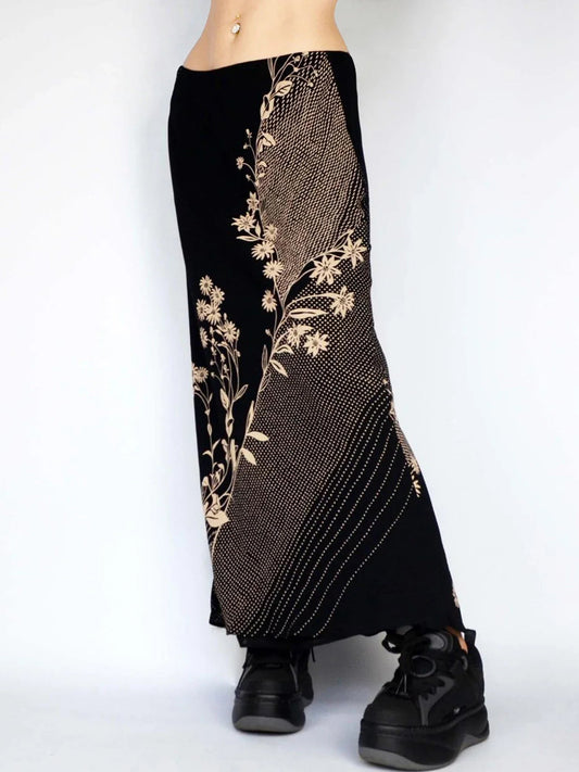 Patchwork Lace Skirt