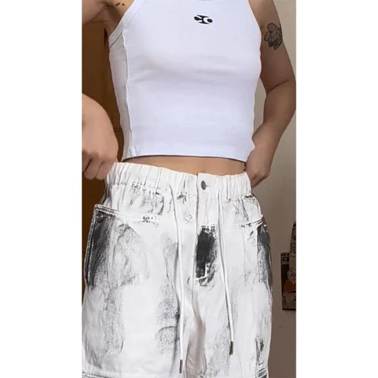 Pale Medieval Cargo Denim Pant