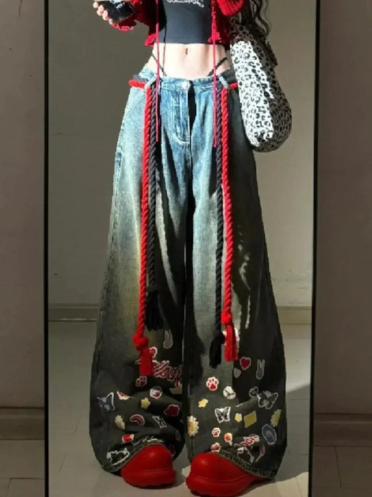 Sweet Gothic Baggy Pant