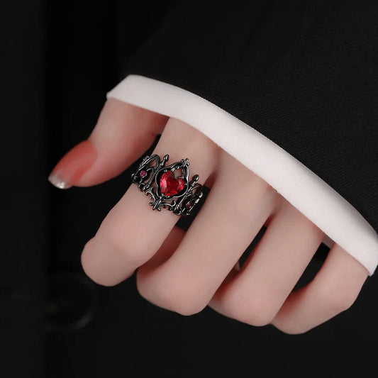 Dark Unpredictable Jewel Ring
