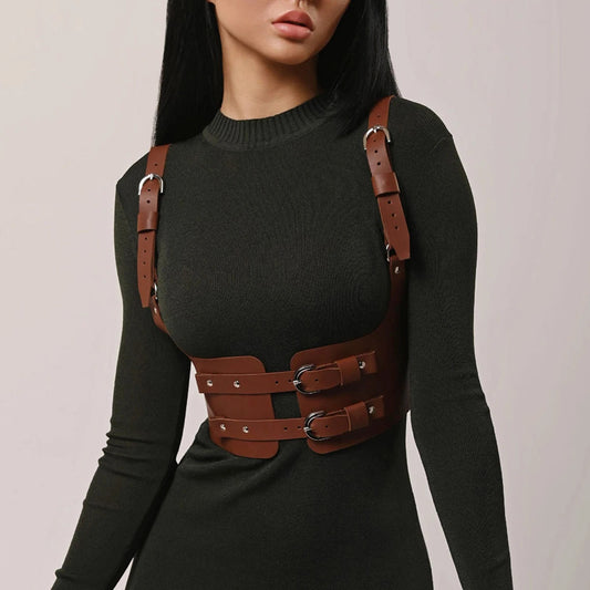 Fashion Gothic Punk Broad Waist Belt