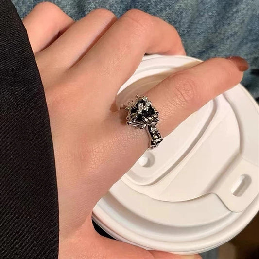 Rebellioshop Harajuku Dark Ring