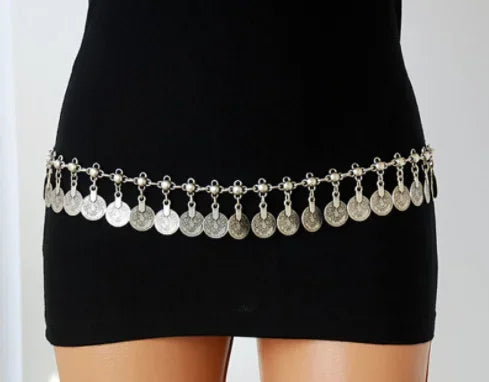 Beach Mysterious Fringe Body Waist Chain Belt