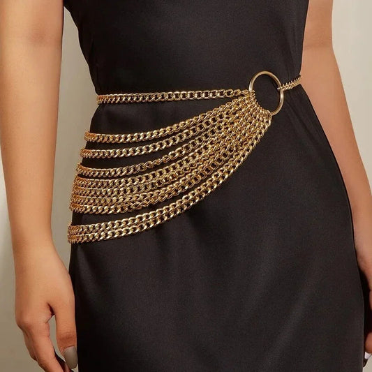 Superior Gothic Heavy Fringe Belt