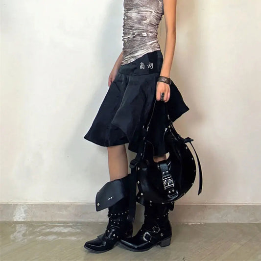 Dark Wasteland Rebel Style Retro Motorcycle Boot