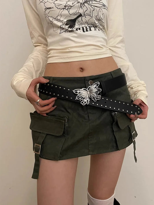 Empty Arch Gothic Punk Style Strap