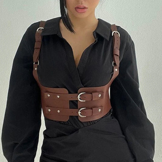 Fashion Gothic Punk Broad Waist Belt