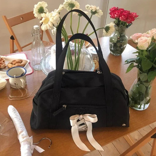 Nylon Sewing Thread Crossbody Shoulder Bag