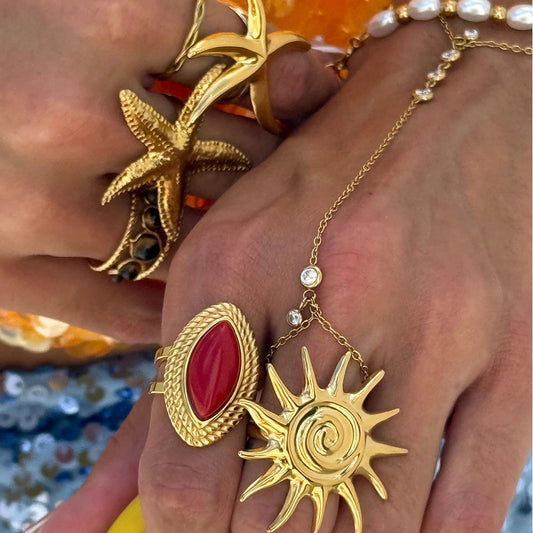 Sea Breeze Coiled Medieval Band