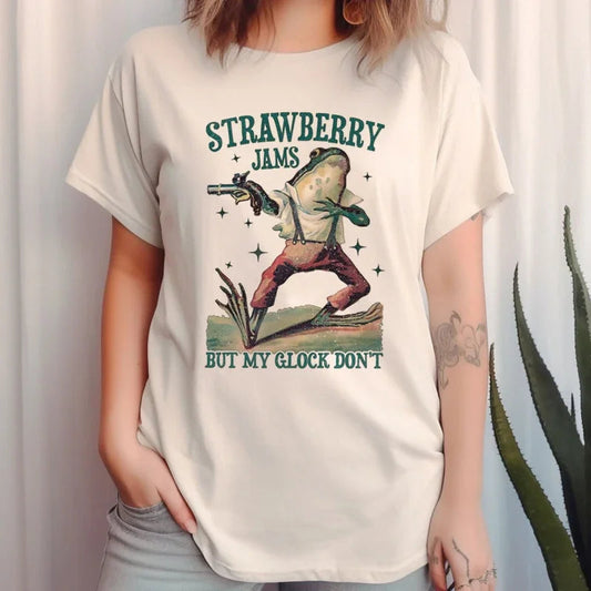 Strawberry Jams Meme T-shirt