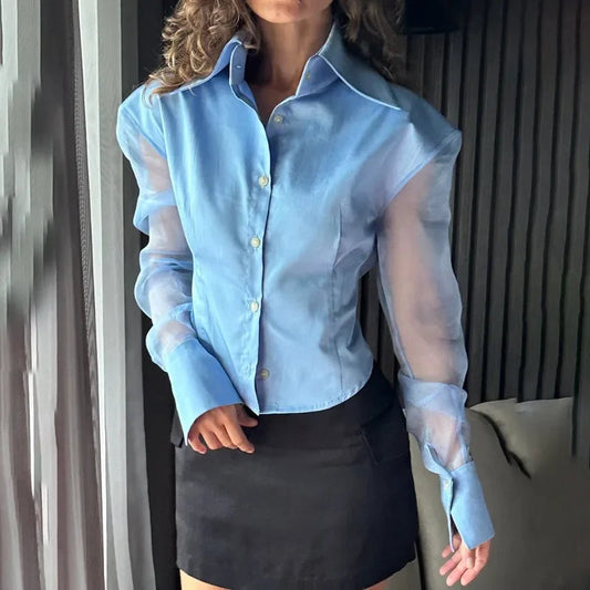 Summer See-Through Slim Bloshope