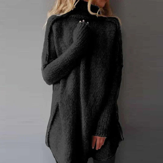 Turtleneck Loose Basic Sweater