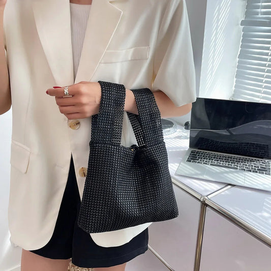 Sequin Rhinestone Sparkly Evening Wristlet