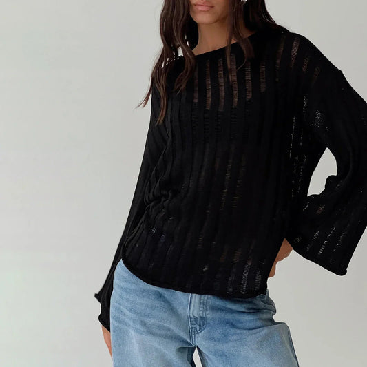 Solid Color Loose Warm Sweater